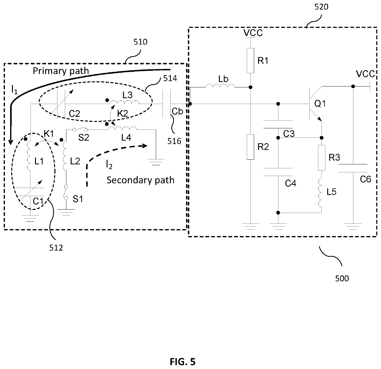 Coupled-inductor Based Resonator And Formed Voltage Controlled Oscillator Thereof