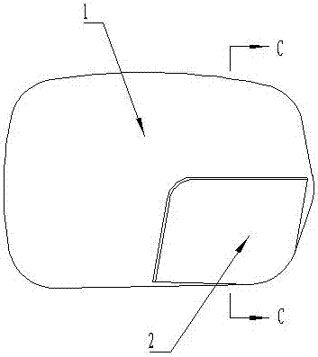 Rear view mirror for large, medium and small vehicles