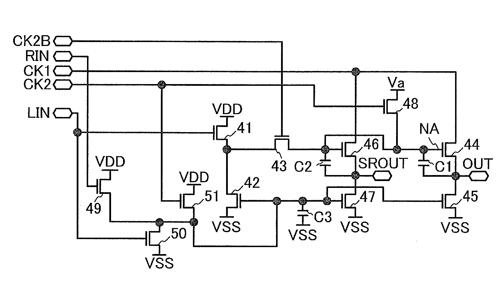 Pulse output circuit, display device, and electronic device