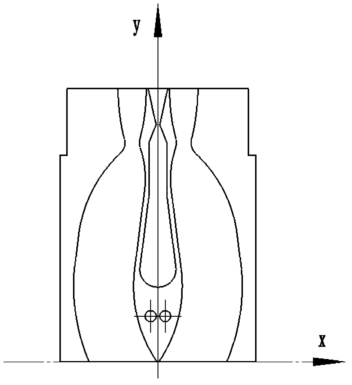 Concurrent flow ultrasonic oxygen-iodine mixing nozzle