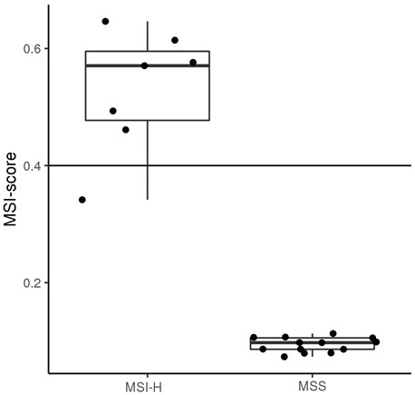 Tumor-related microsatellite instability site combination and application thereof