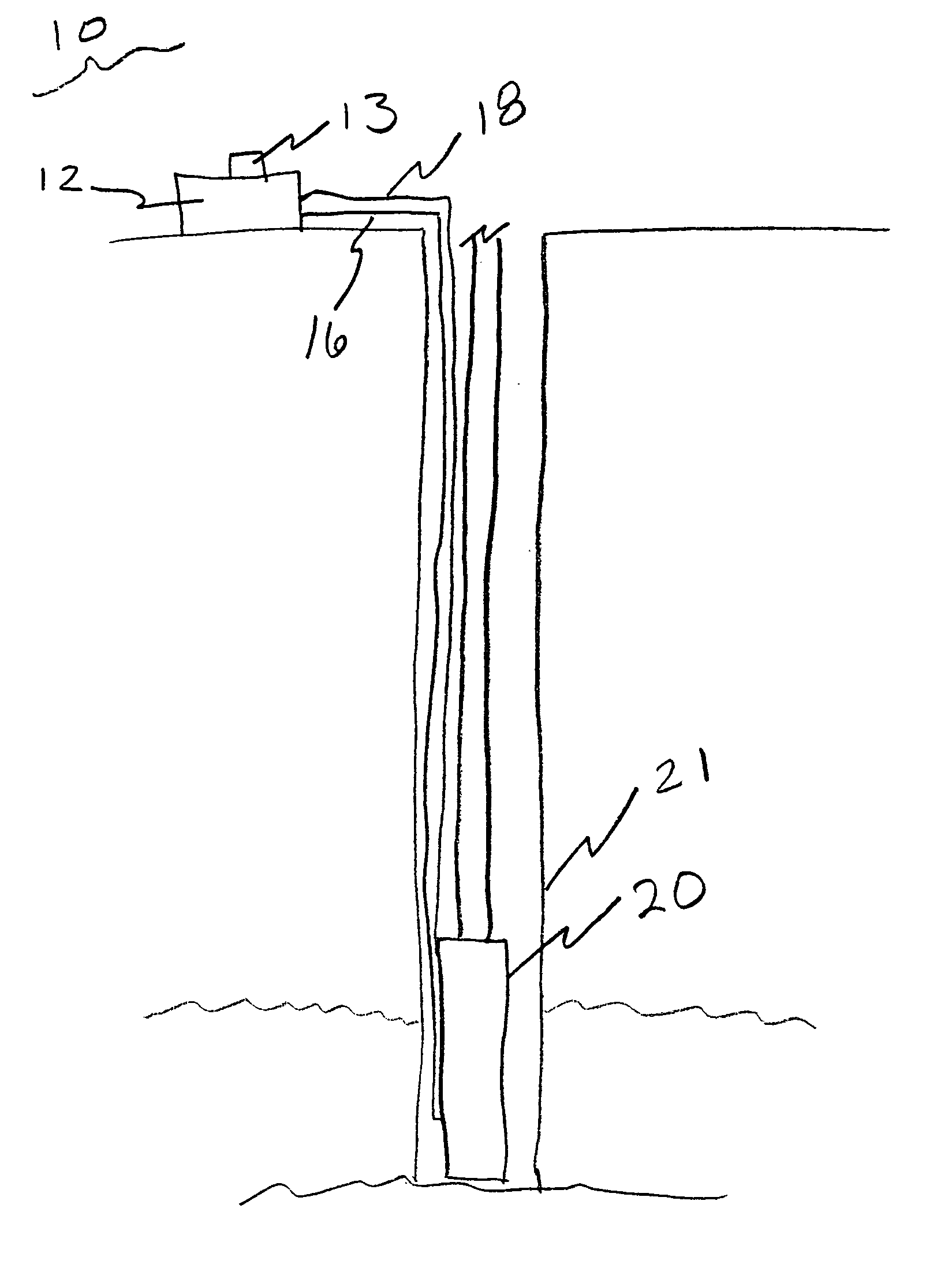 Hydraulic downhole oil recovery system