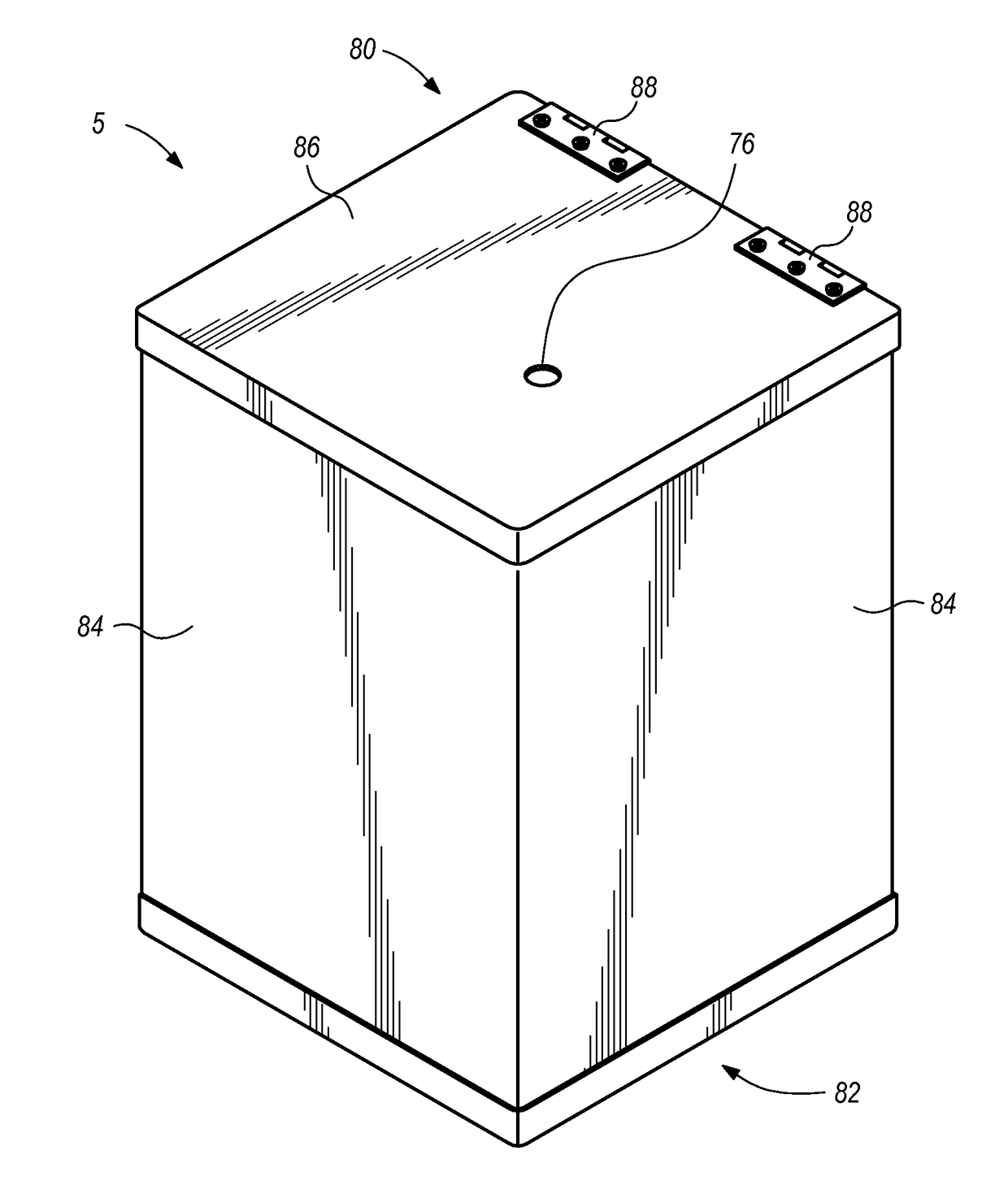 Self-locking parcel delivery box