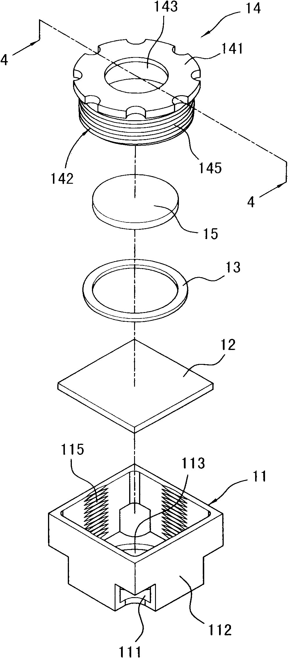 Liquid lens element and manufacturing method thereof