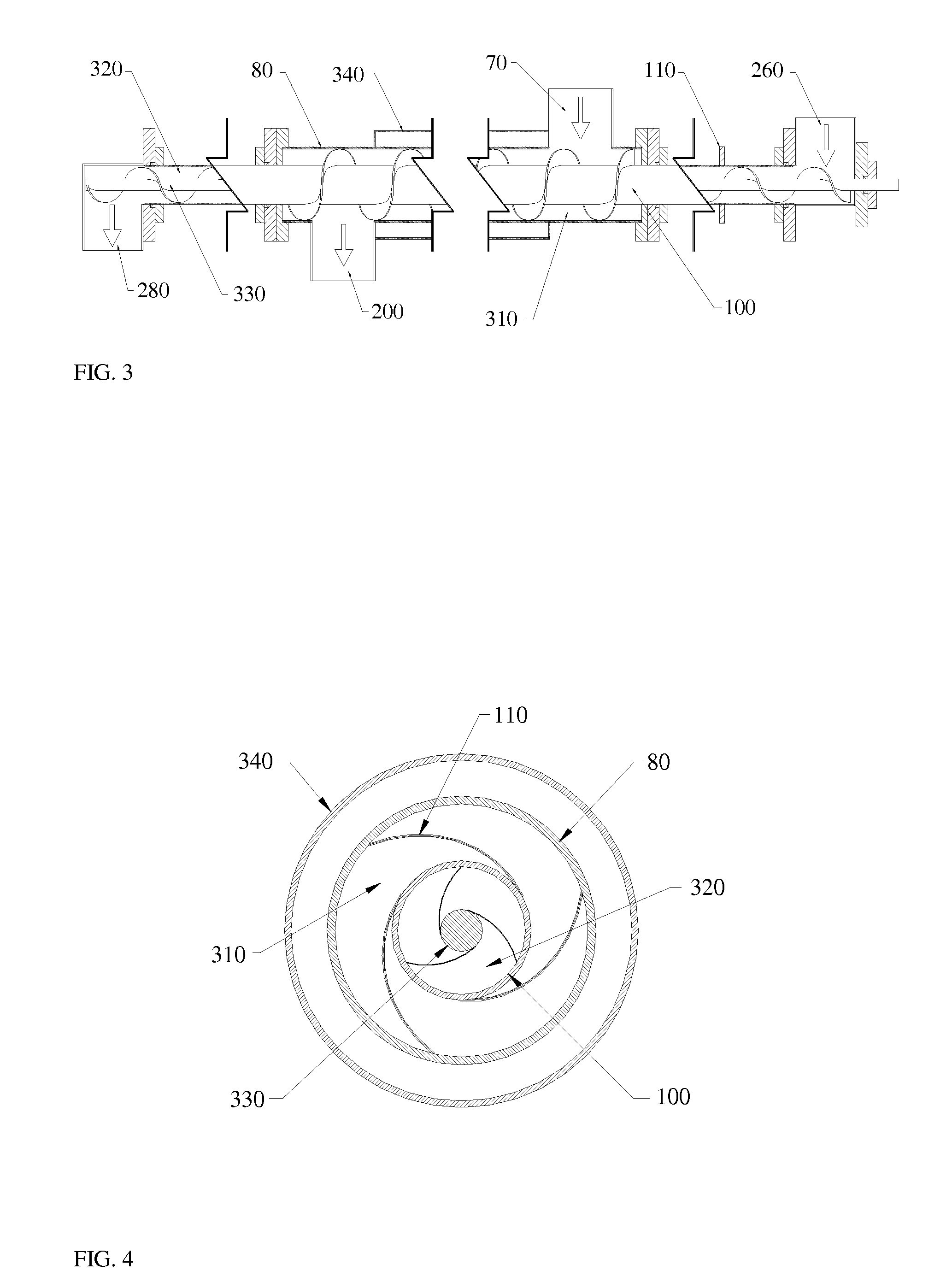 Thermal transfer mechanisms for an auger pyrolysis reactor