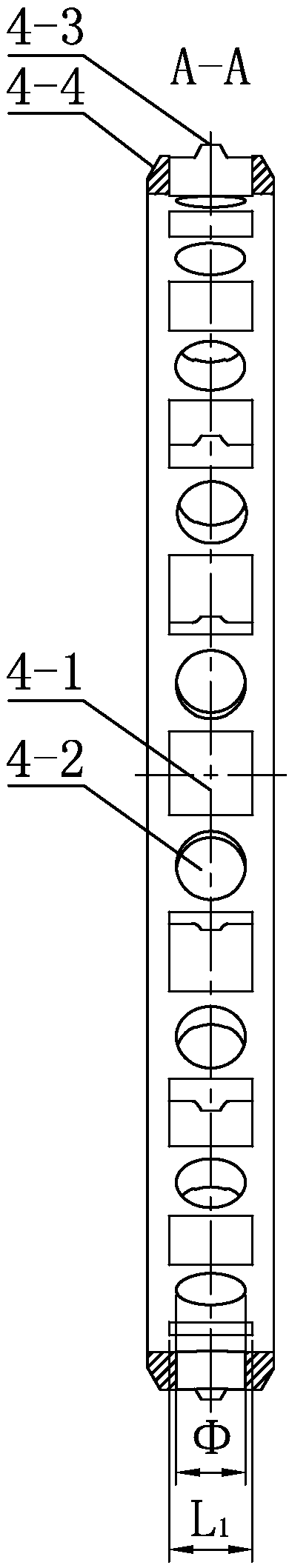 Anti-light-loading-skidding square and round pocket holder