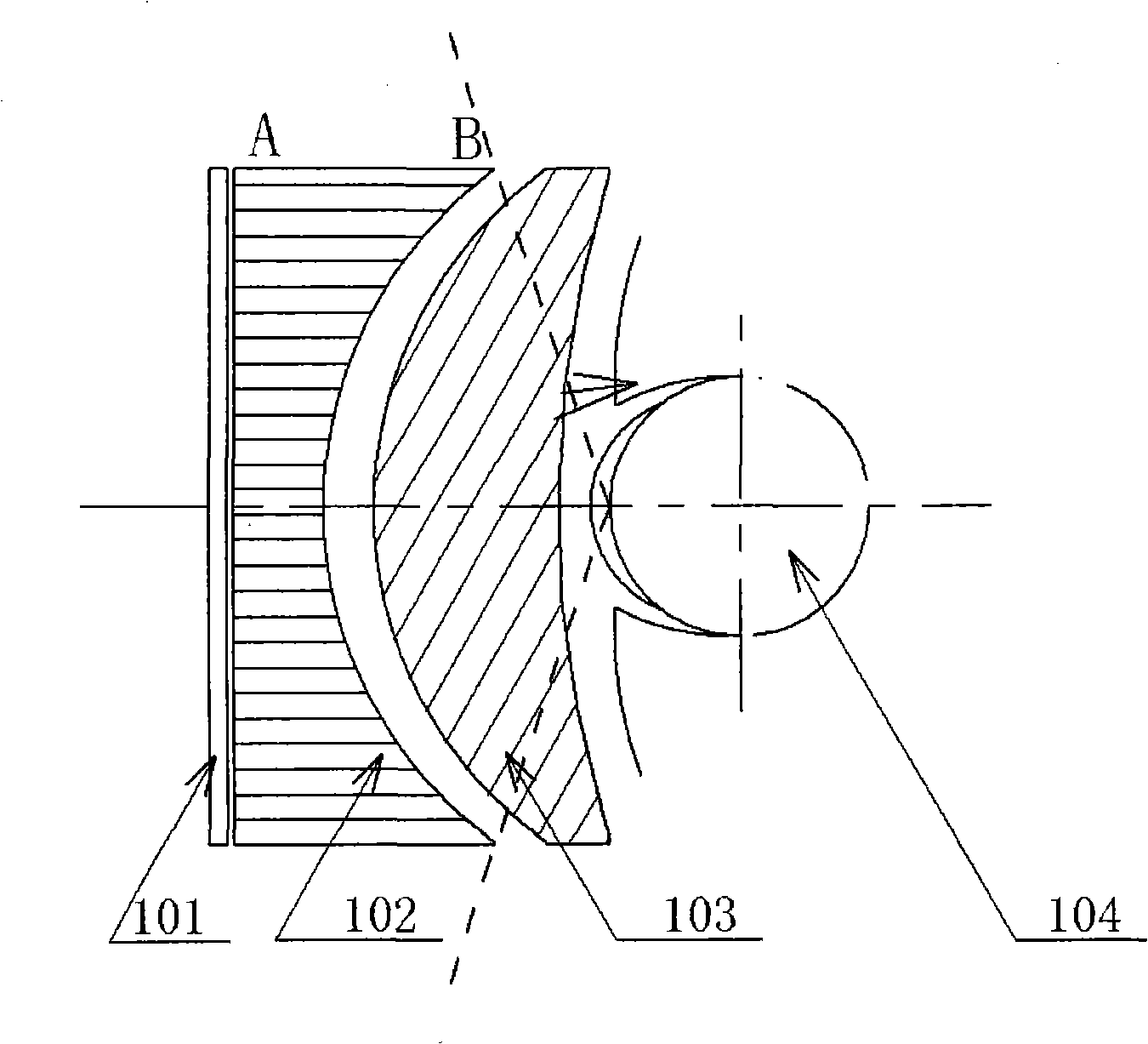 Method for manufacturing complete view angle display apparatus