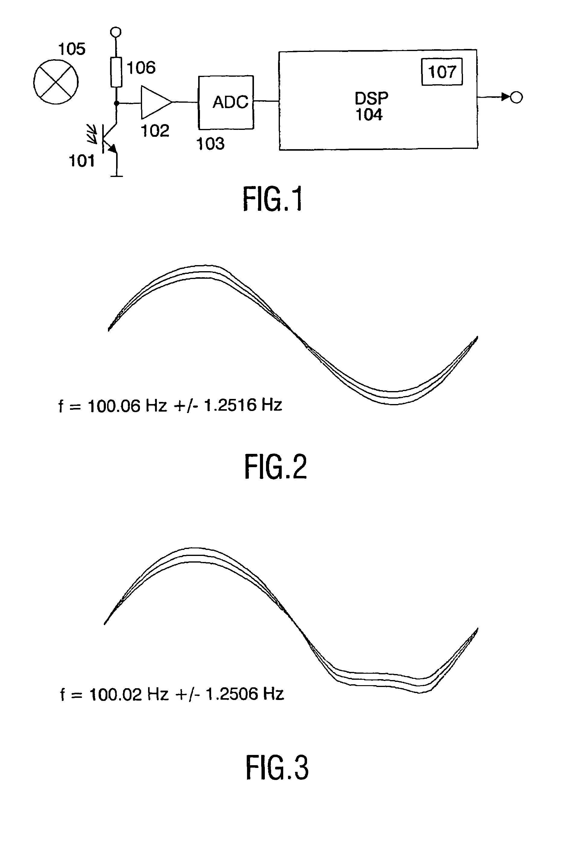 Method and device to identify a periodic light source