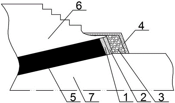 Method for preventing spontaneous combustion of coal seam of stopping line of strip mine