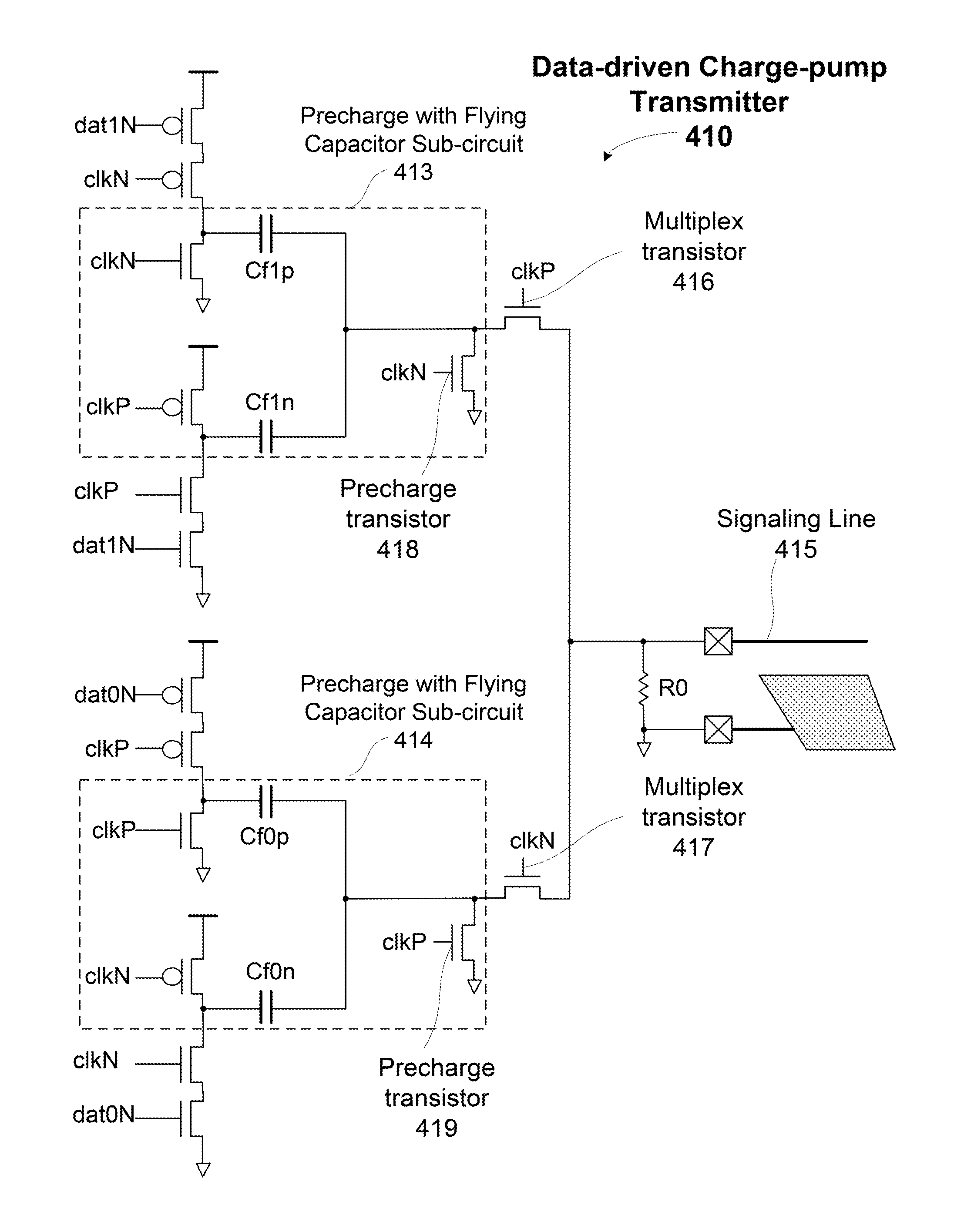Ground referenced single-ended signaling