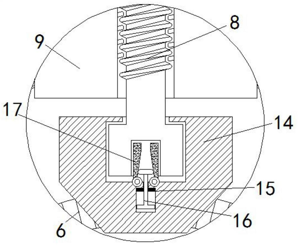 Device for surveying position of magnetic mine according to underground magnetic field distribution