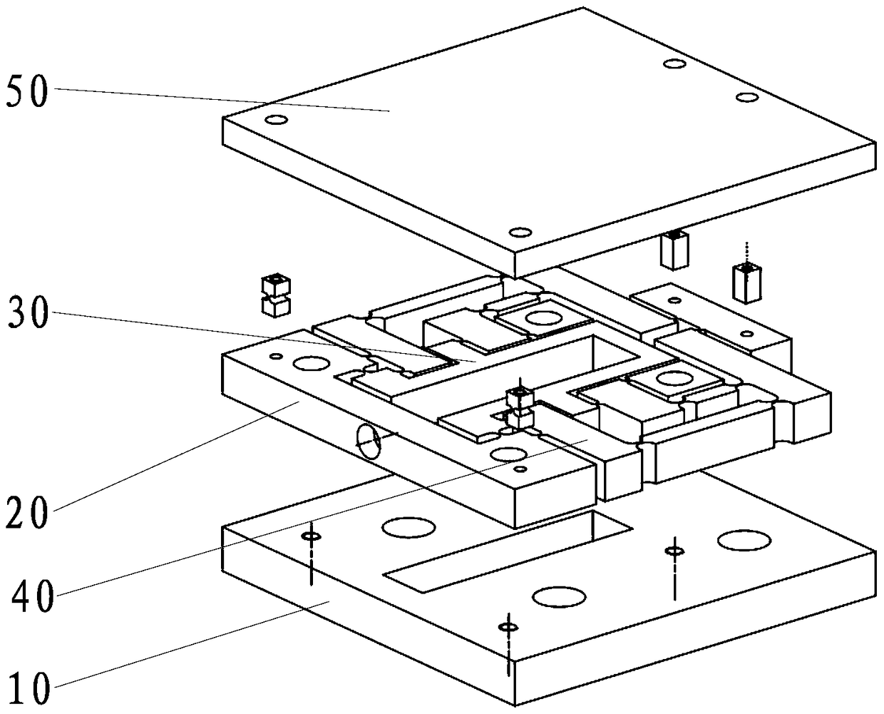 A Symmetrical Differential Lever Micro-displacement Amplifying Device