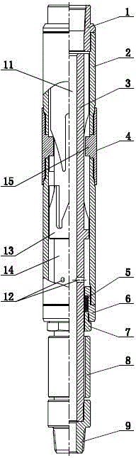 Trajectory slideway-type pressure relief switch