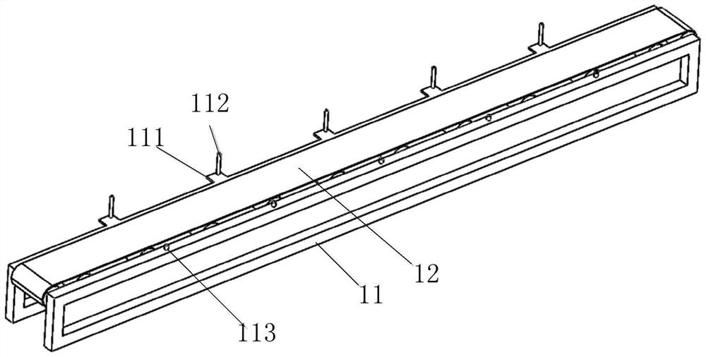 Conveying device with multi-point unloading function