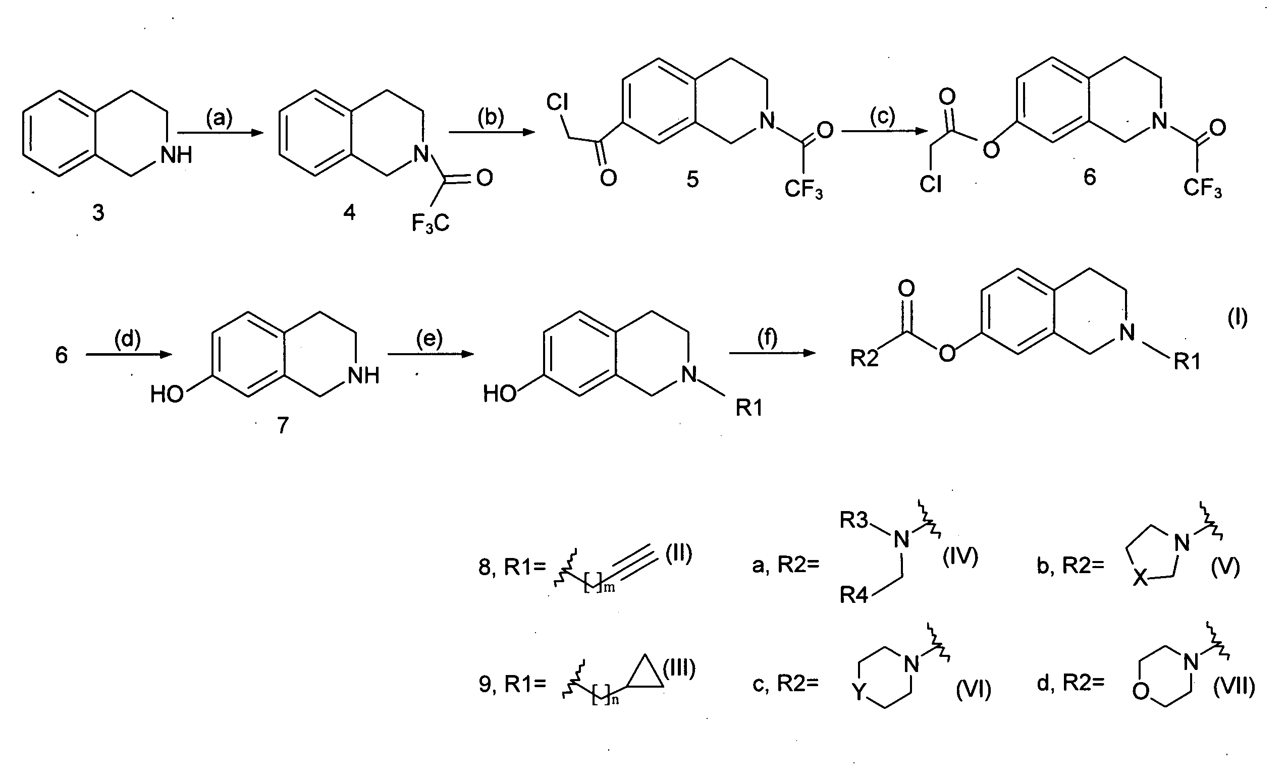 1,2,3,4-Tetrahydroisoquinoline Derivatives, Preparation Process therefor and Pharmaceutical Composition Containing the Same