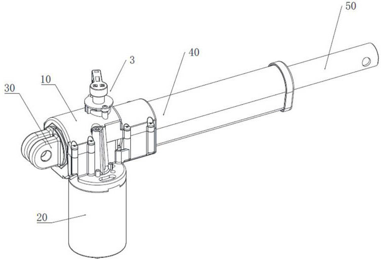 Clutch quick release mechanism and linear actuator