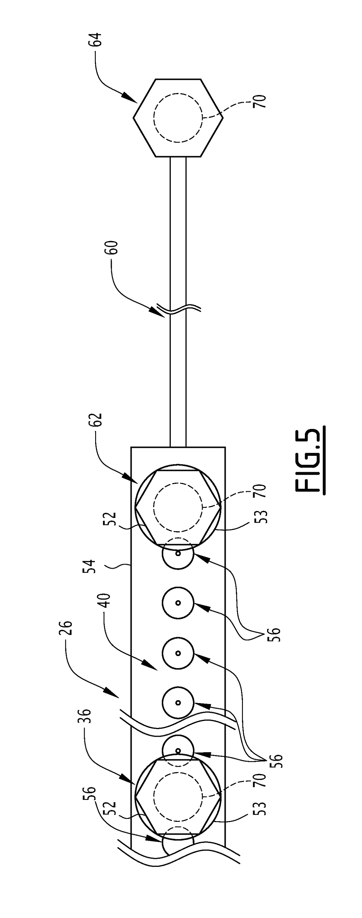 Lightning protection system and associated nose