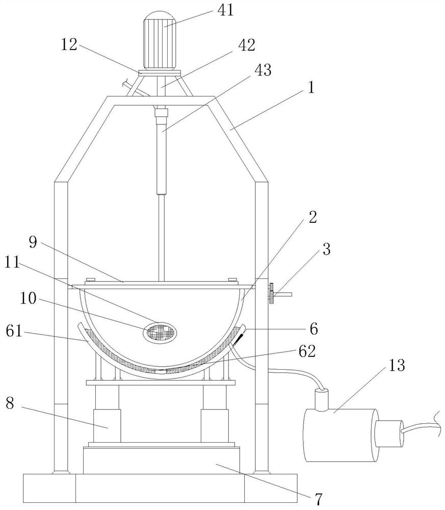 A kind of production method of seasoning red oil and processing equipment thereof