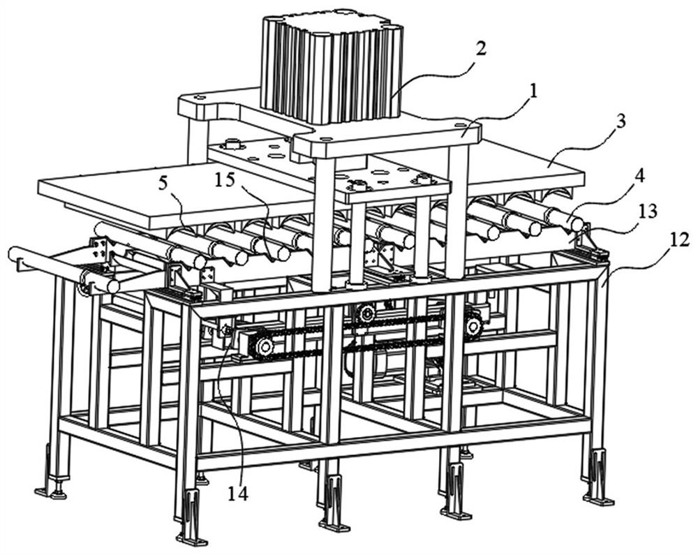 Motor shaft conveying system