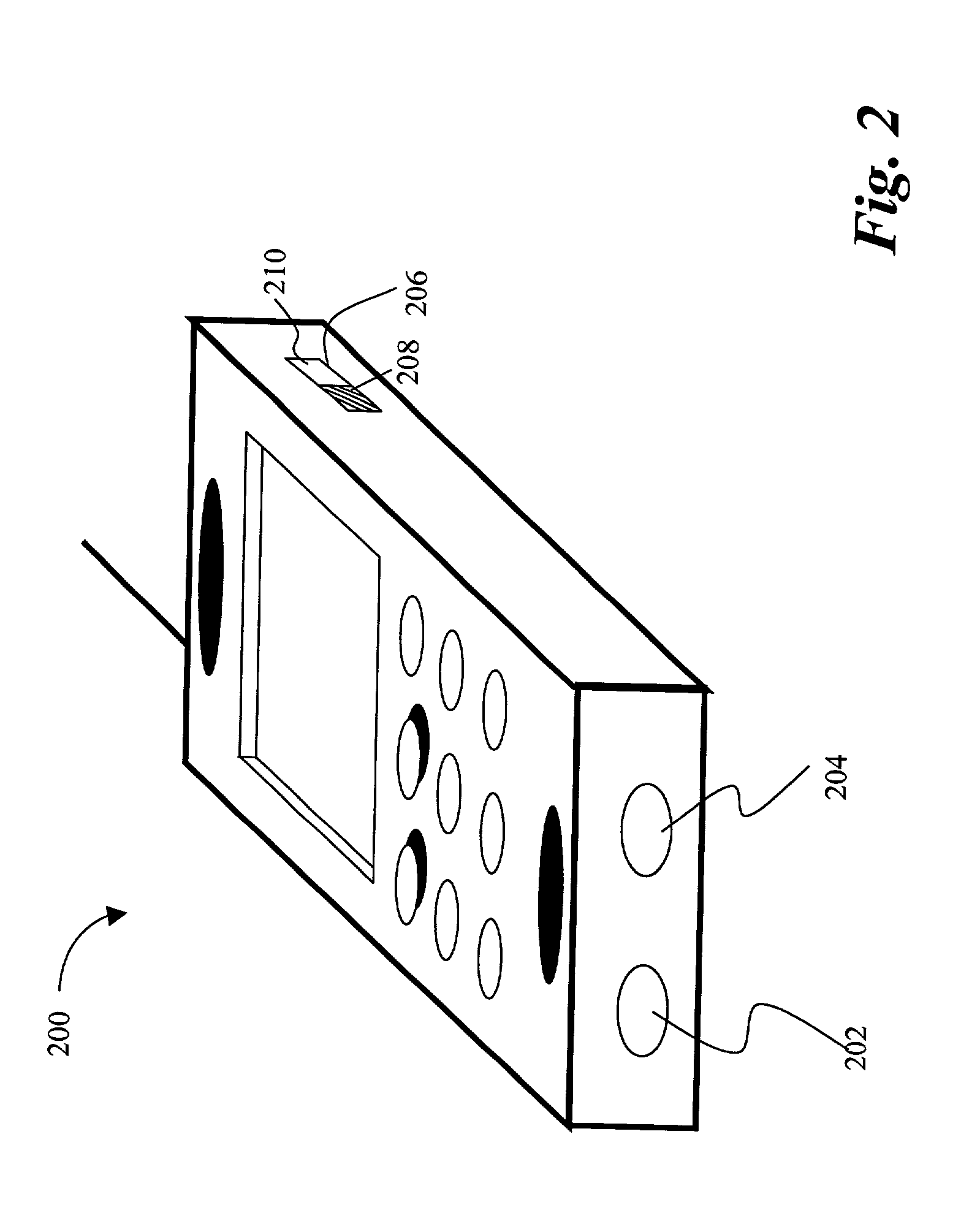 Mobile device equipped with digital image sensor