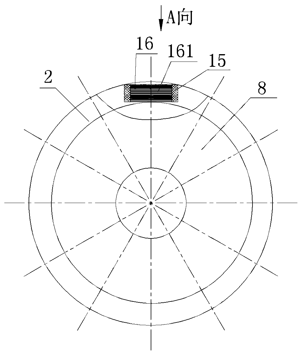 Embedded electromagnetic multi-vertical-ring high-gradient magnetic separator