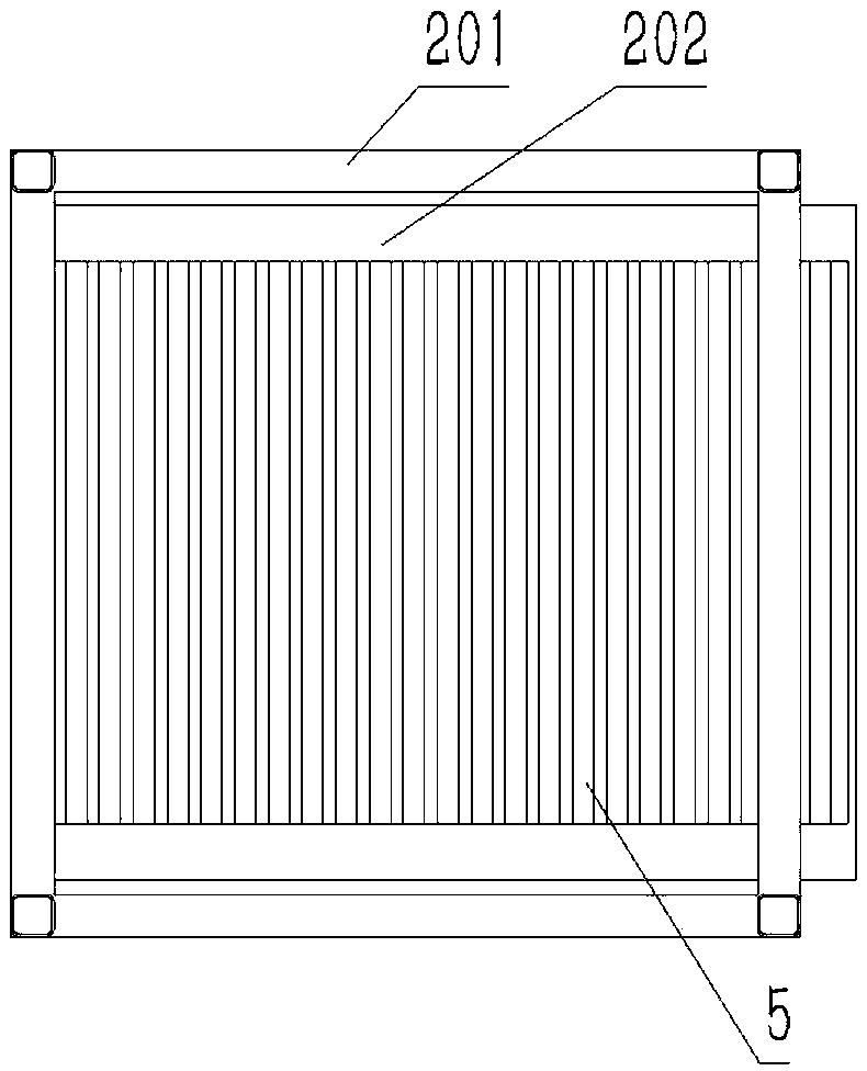 Compartment type roller hearth furnace heat forming equipment