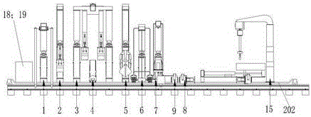 Small railway maintenance machine provided with sleeper end ballast clearing device