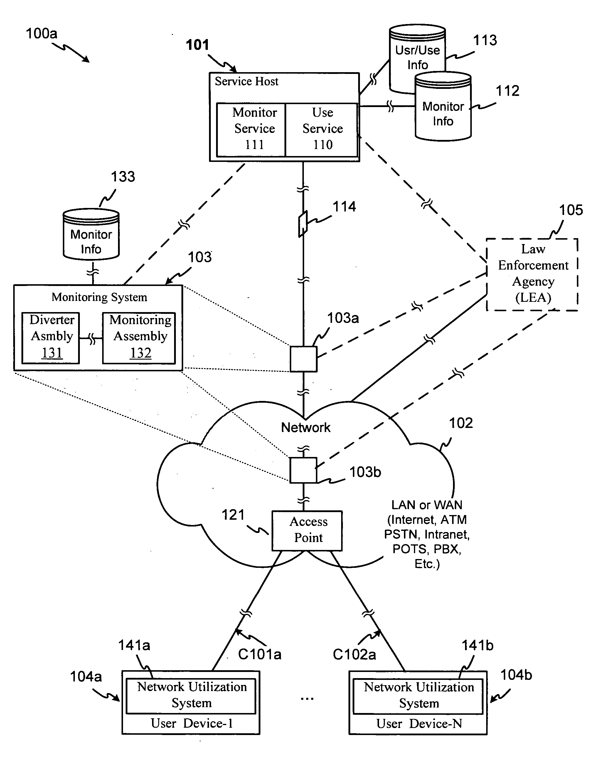 Optical network monitoring system and method