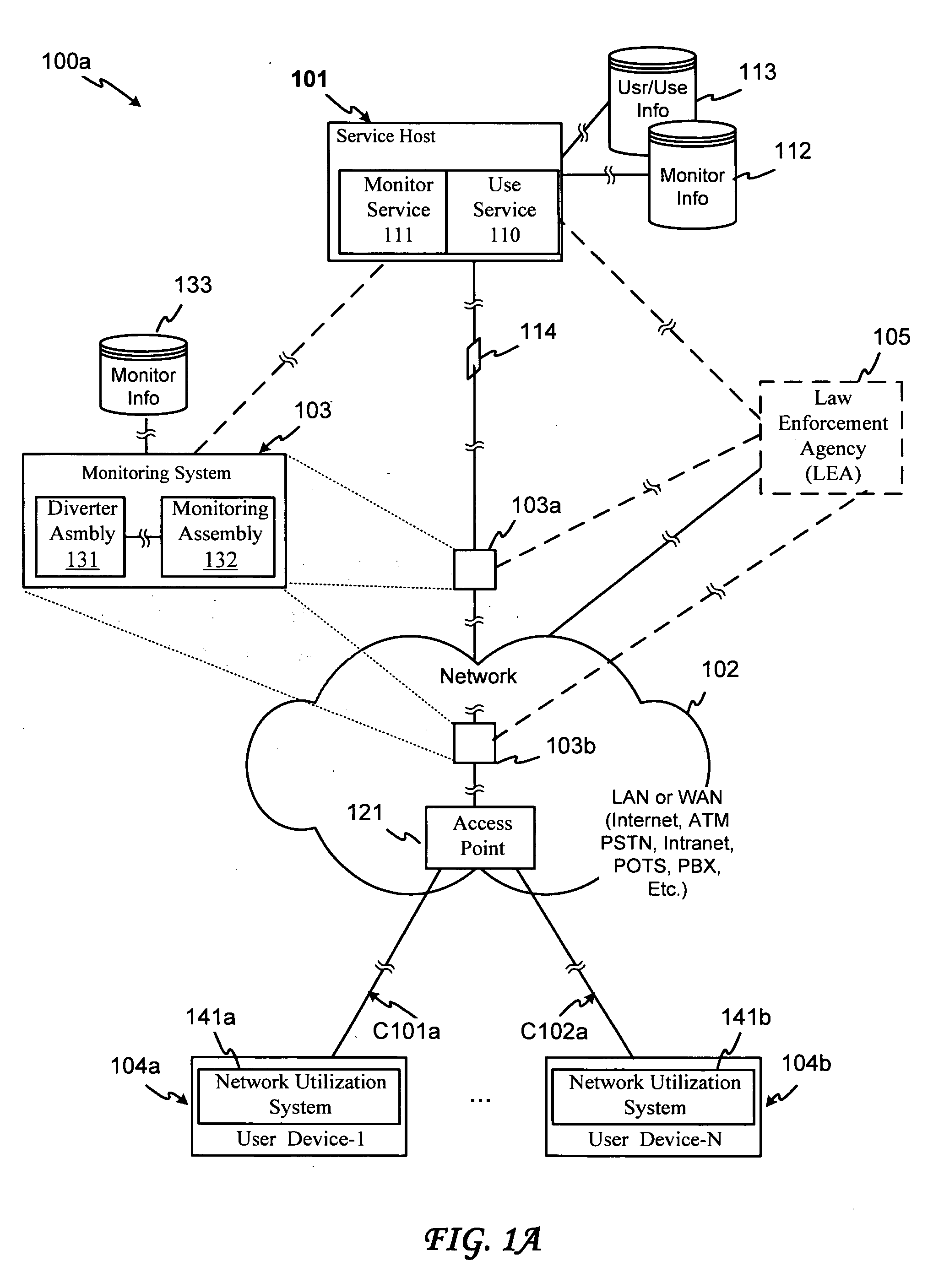 Optical network monitoring system and method