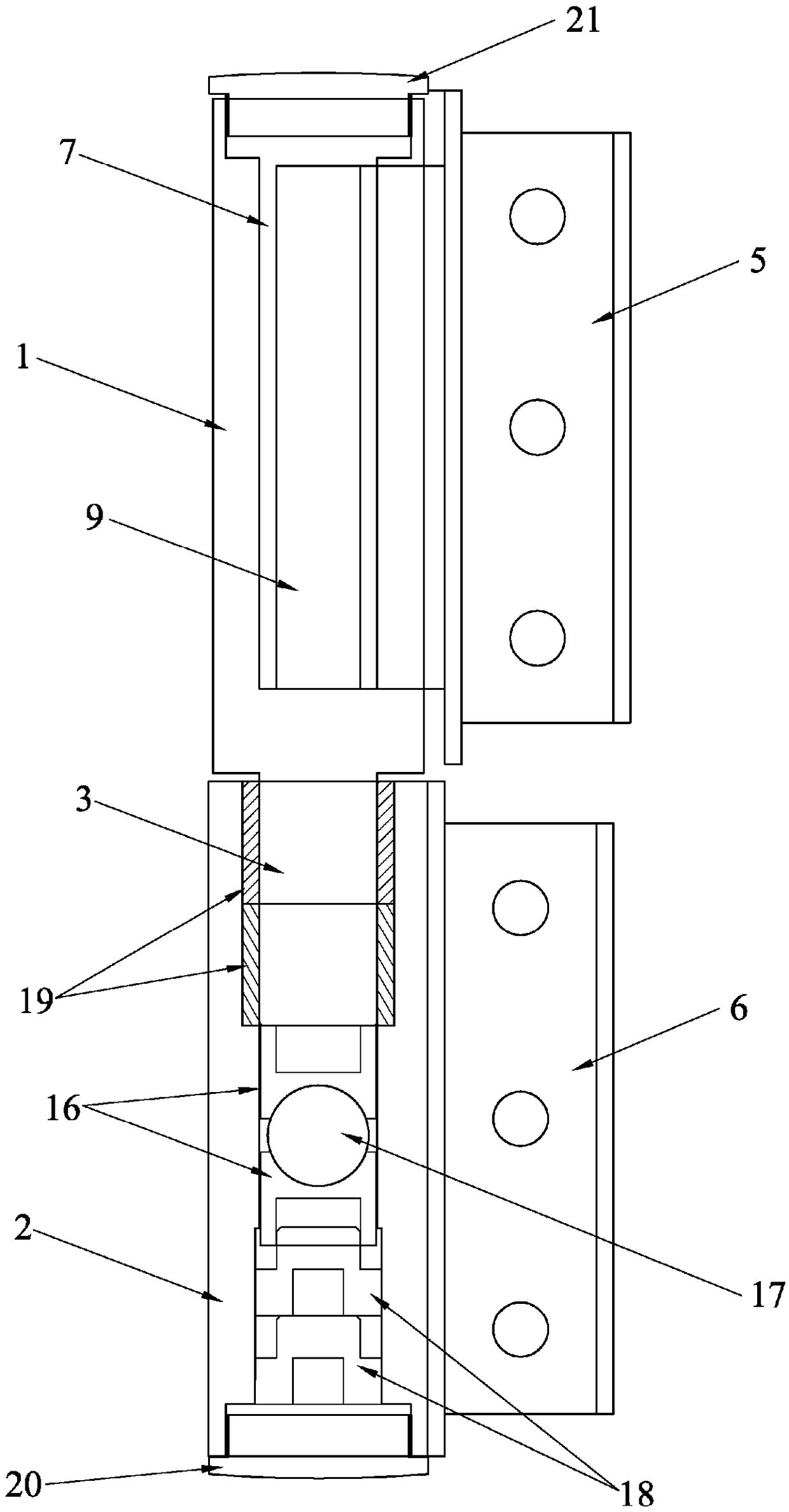 Novel three-dimensional adjustable hinge