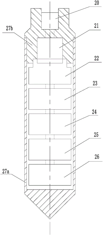 Monitoring apparatus and transmission apparatus of high-temperature production well pump temperatures and pressures, and system