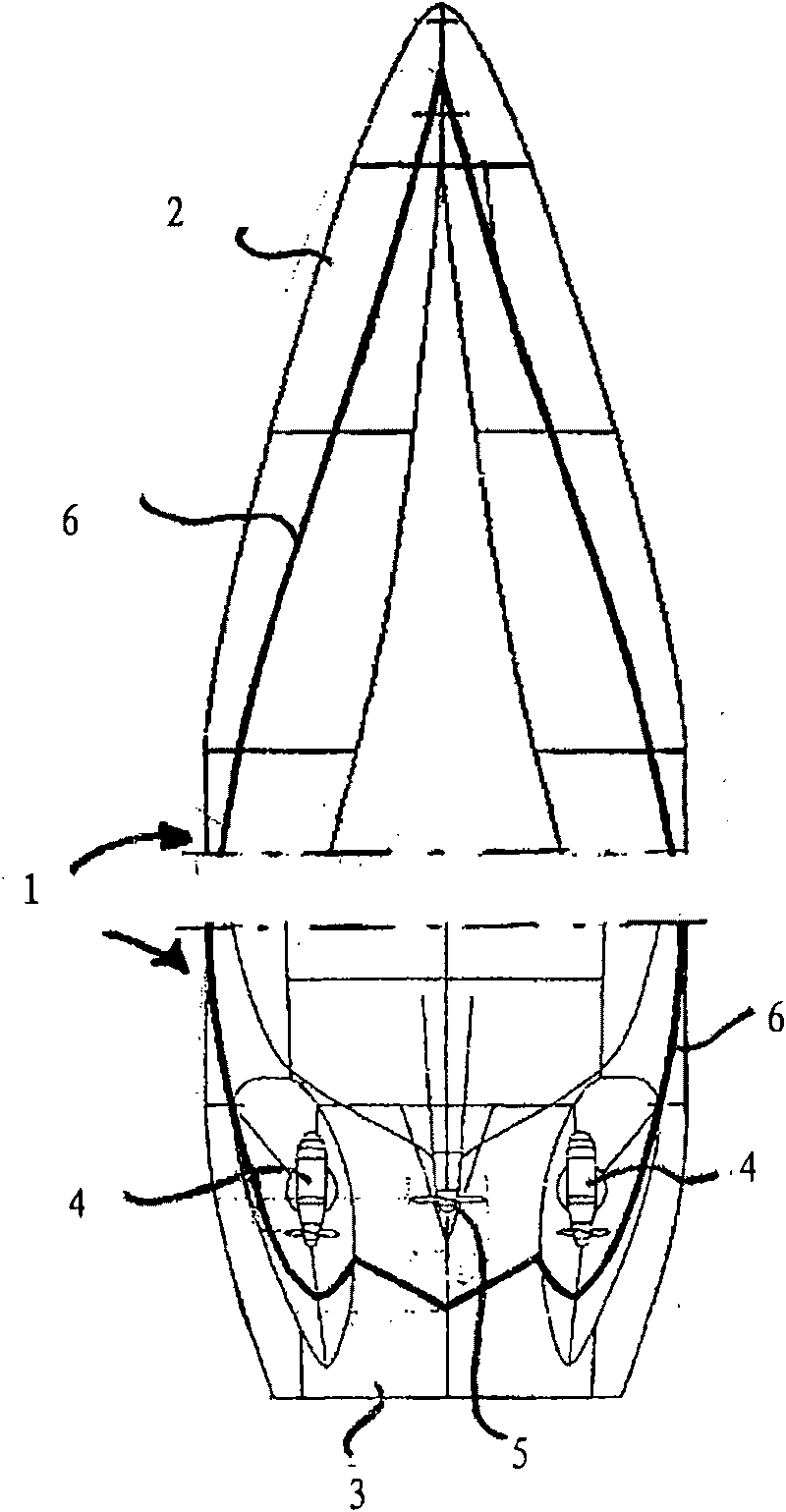 Method for improving the ice-breaking properties of a water craft and a water craft constructed according to the method