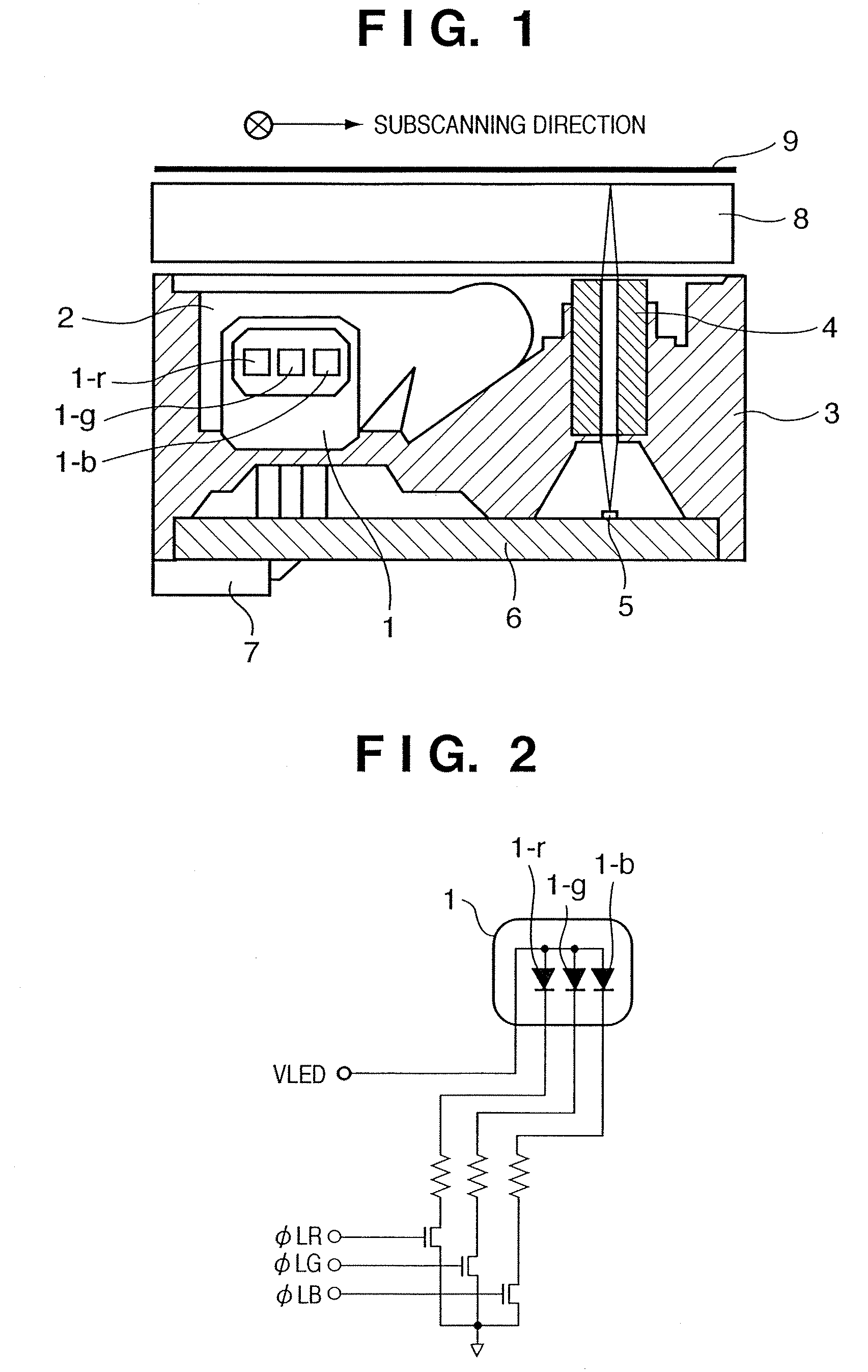 Color image sensor unit and image reading apparatus using the sensor unit and control method therefor