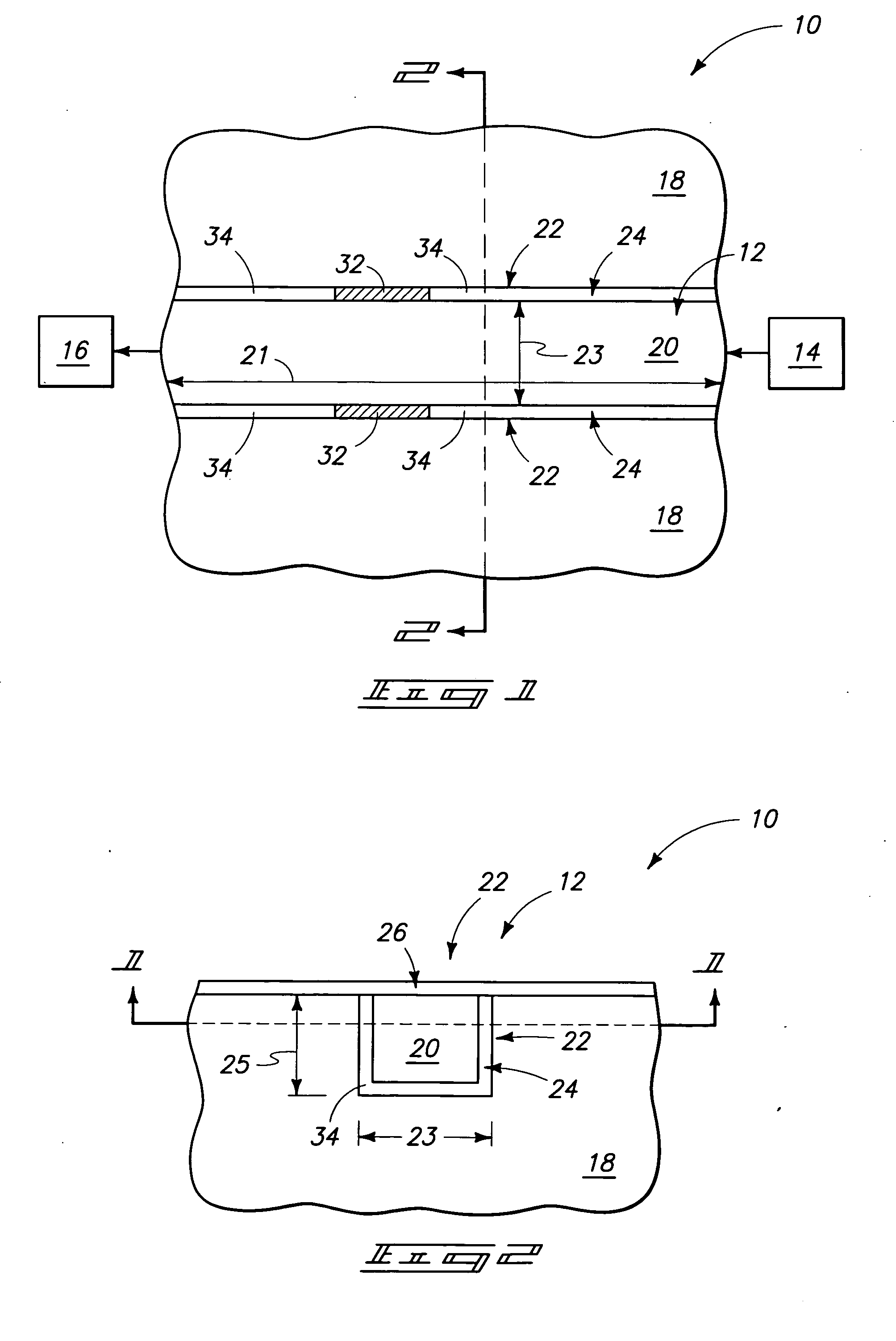 Semiconductor constructions, methods of forming semiconductor constructions, light-conducting conduits, and optical signal propagation assemblies