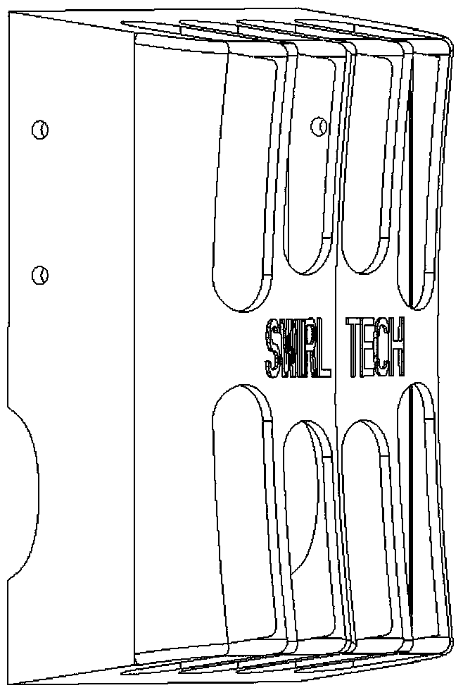 A particle filtering protective mask with a helical structure and low resistance