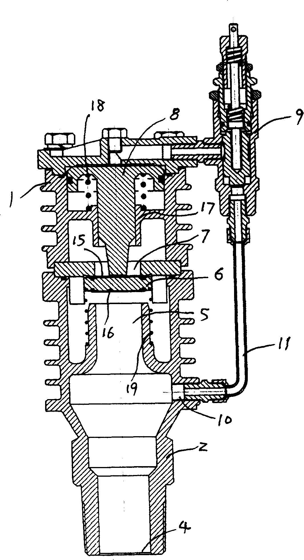 Combined pressure regulating valve