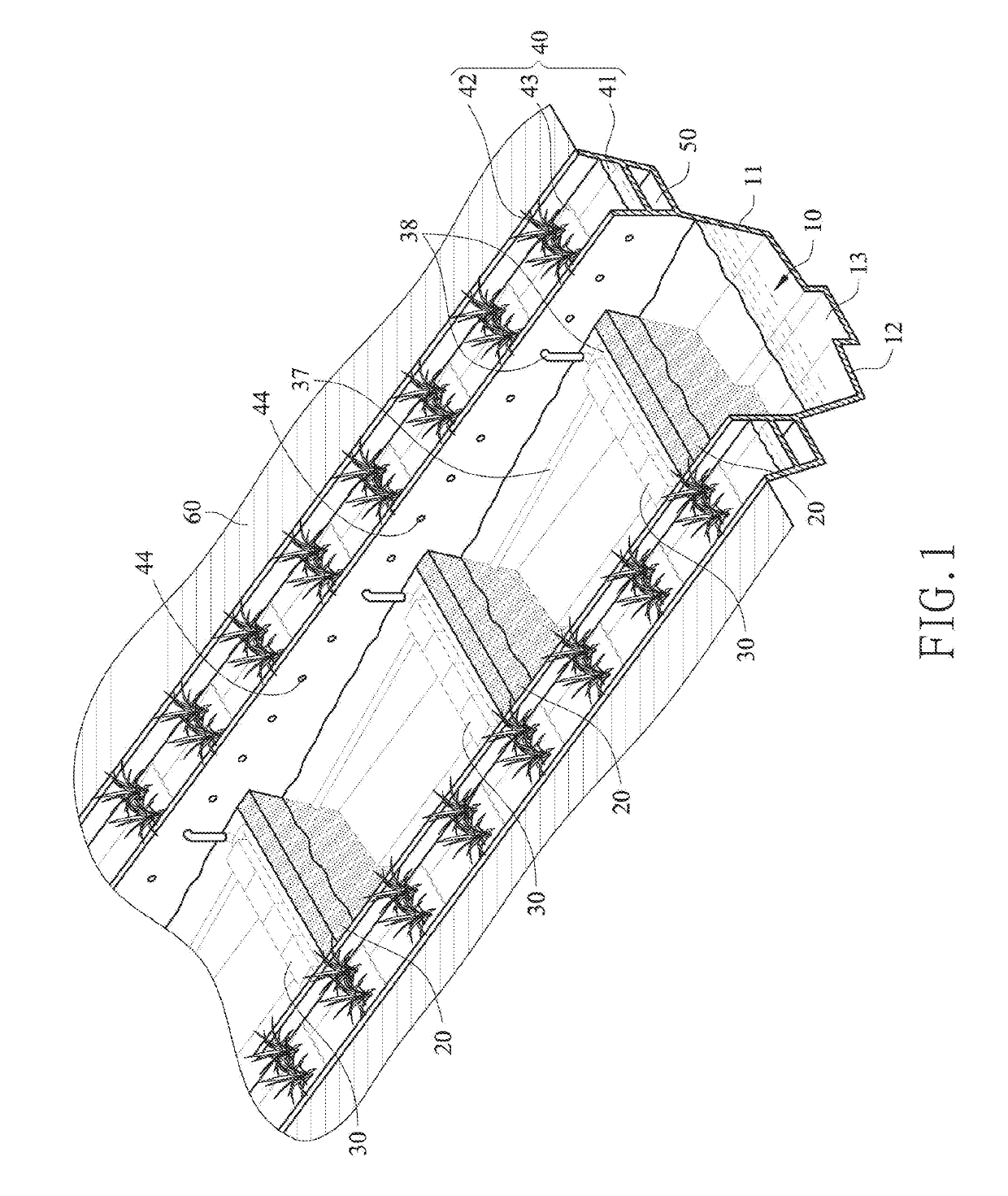 River course ecological treatment system