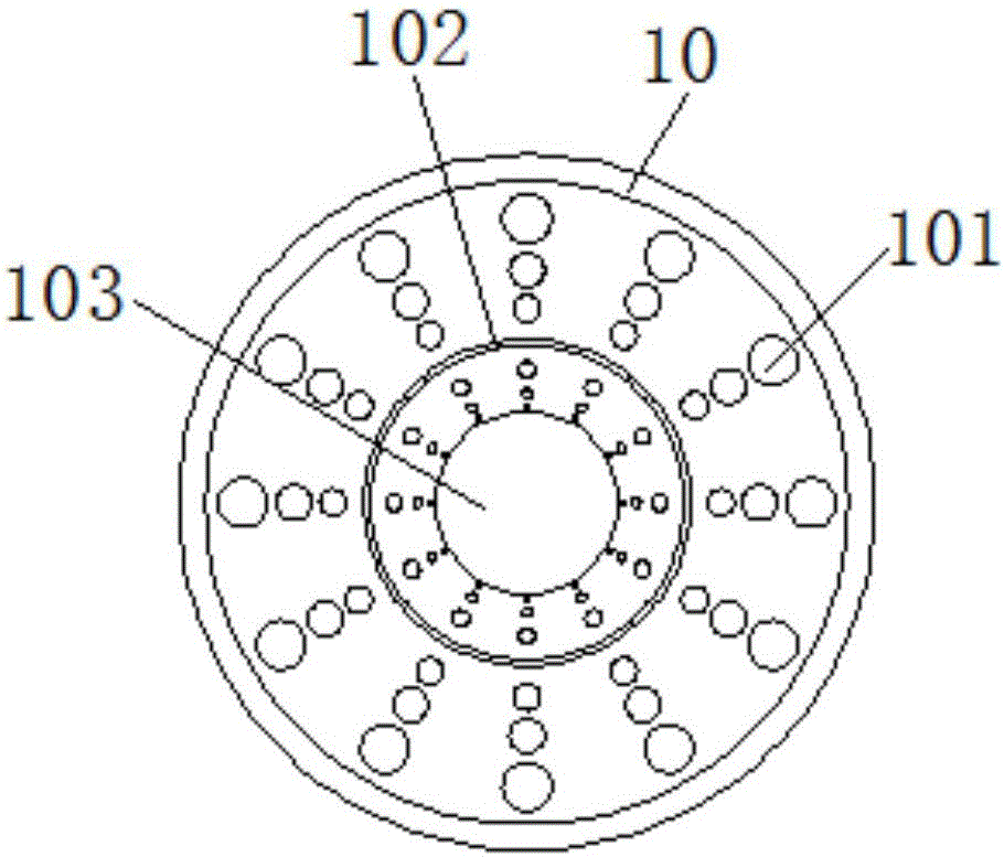 Grinding device for bearing