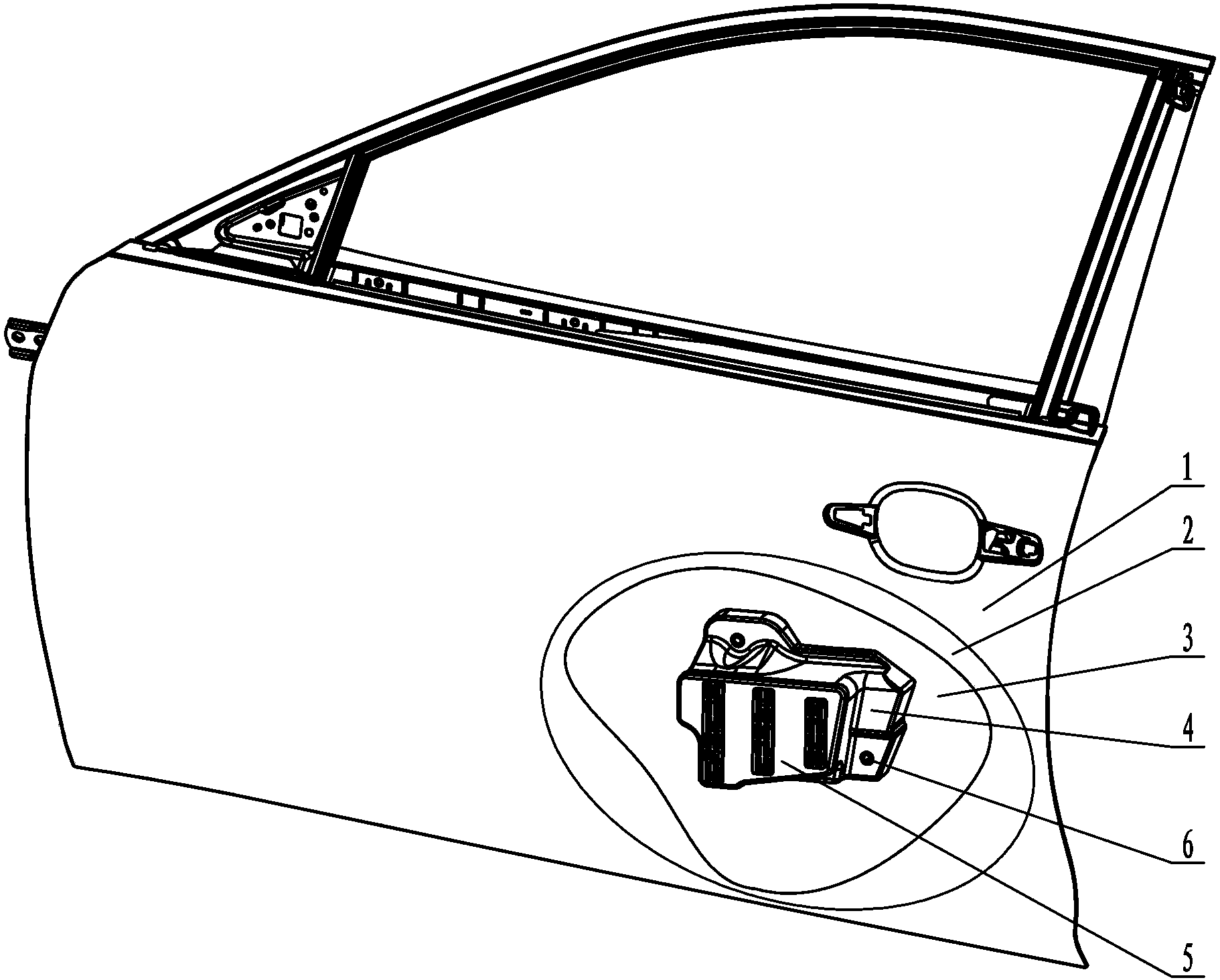 Car side-collision prevention device