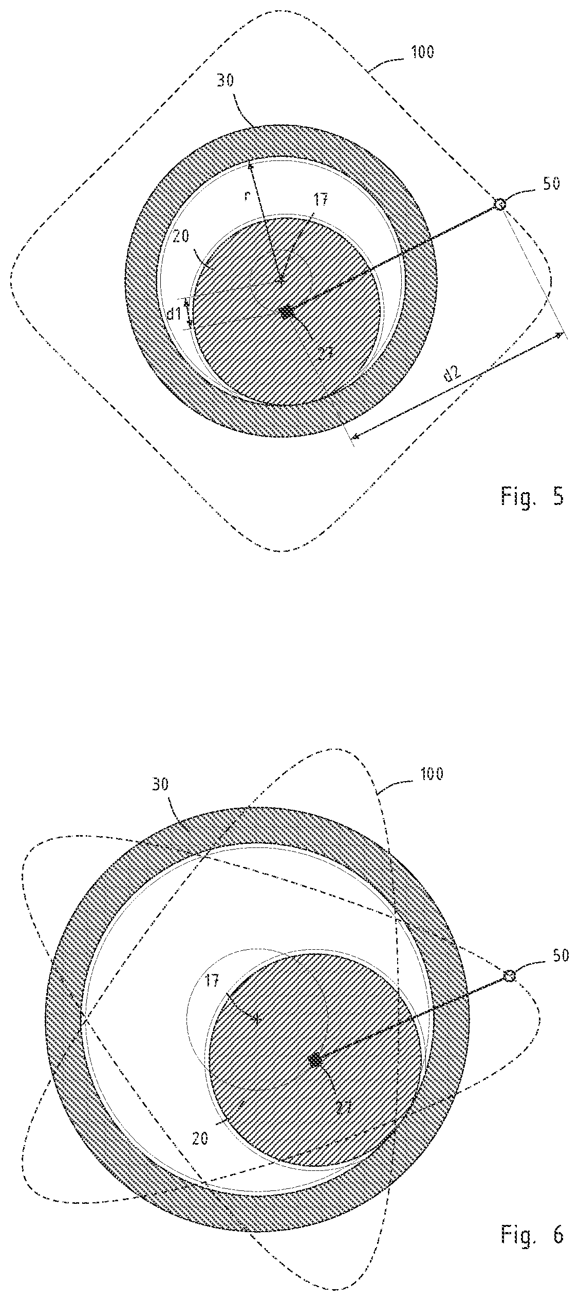 Trochoidal display mechanism