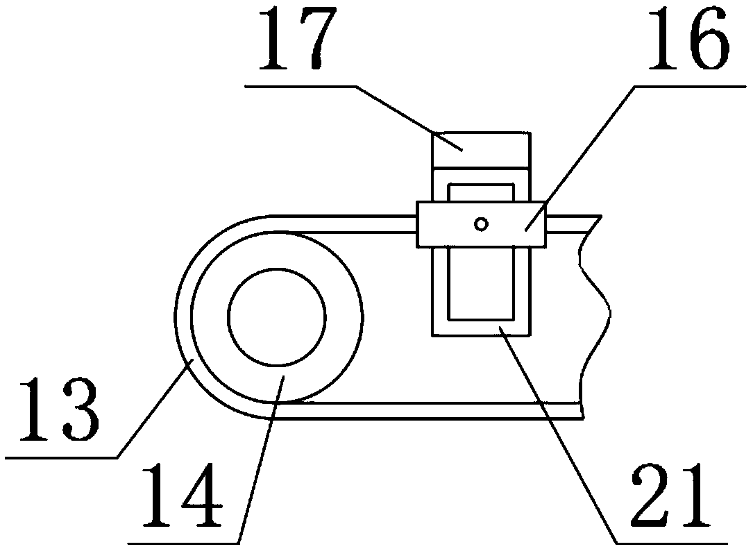 Automatic cleaning device for computer display screen