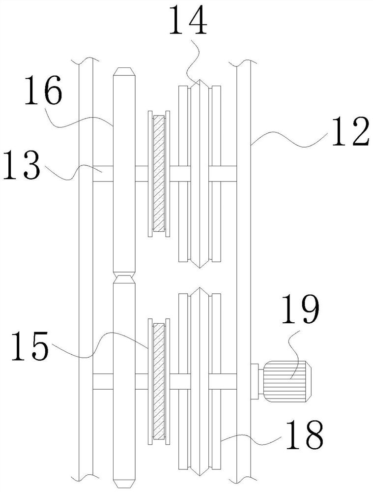 A kind of waste cable cut-off stripping device