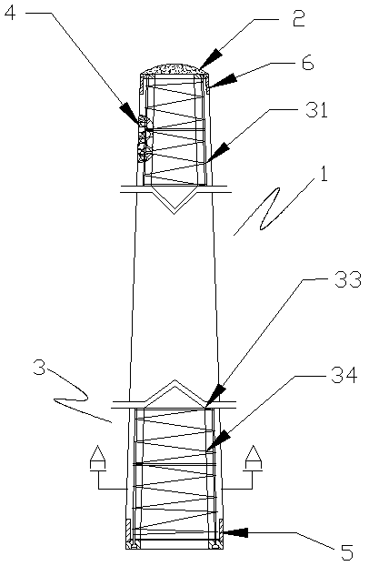 Value limiting stress concrete electric pole