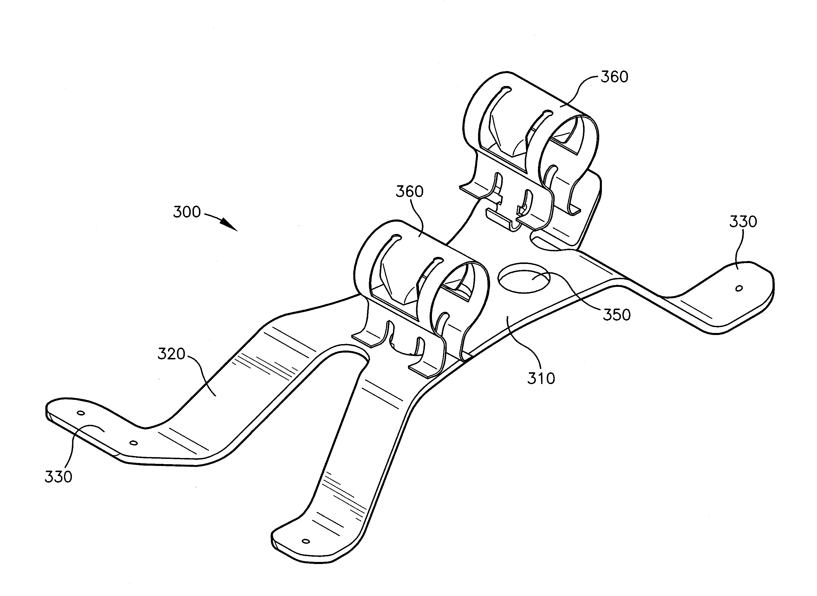 Cable Mounting Bracket System