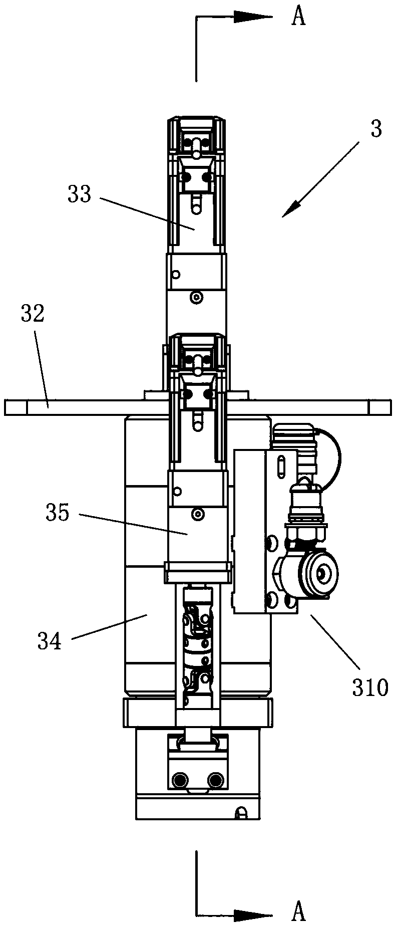 Control system for bolt fastening device