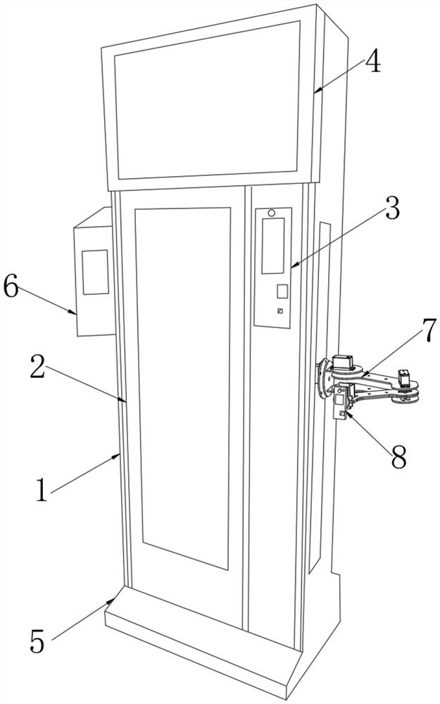 Novel intelligent key management equipment based on face recognition