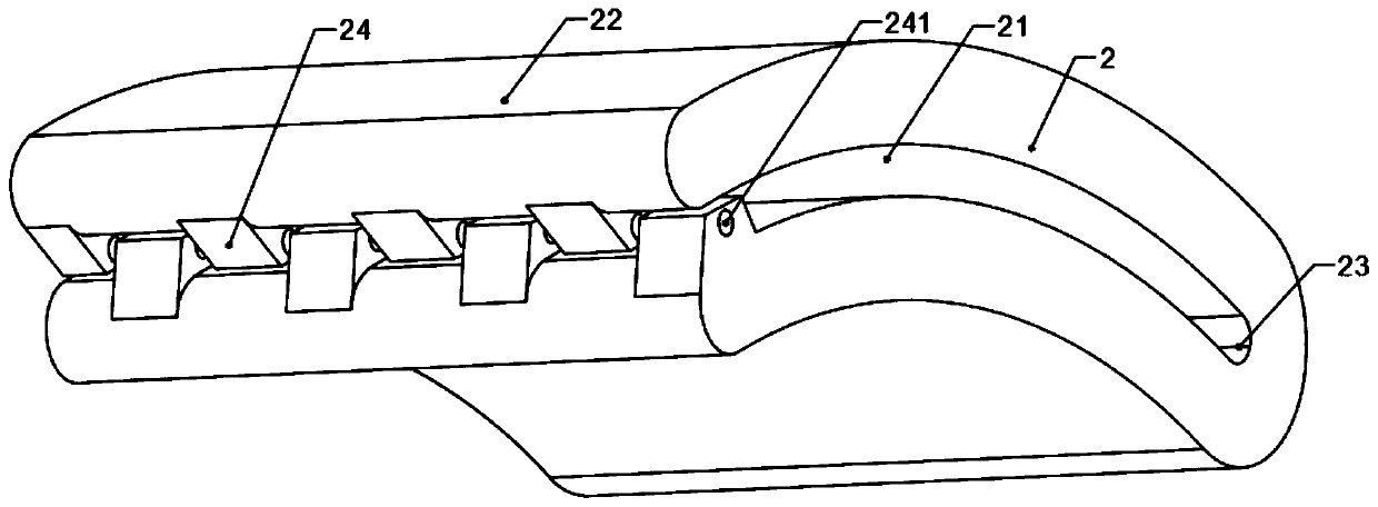 Abdominal artery remodeling device