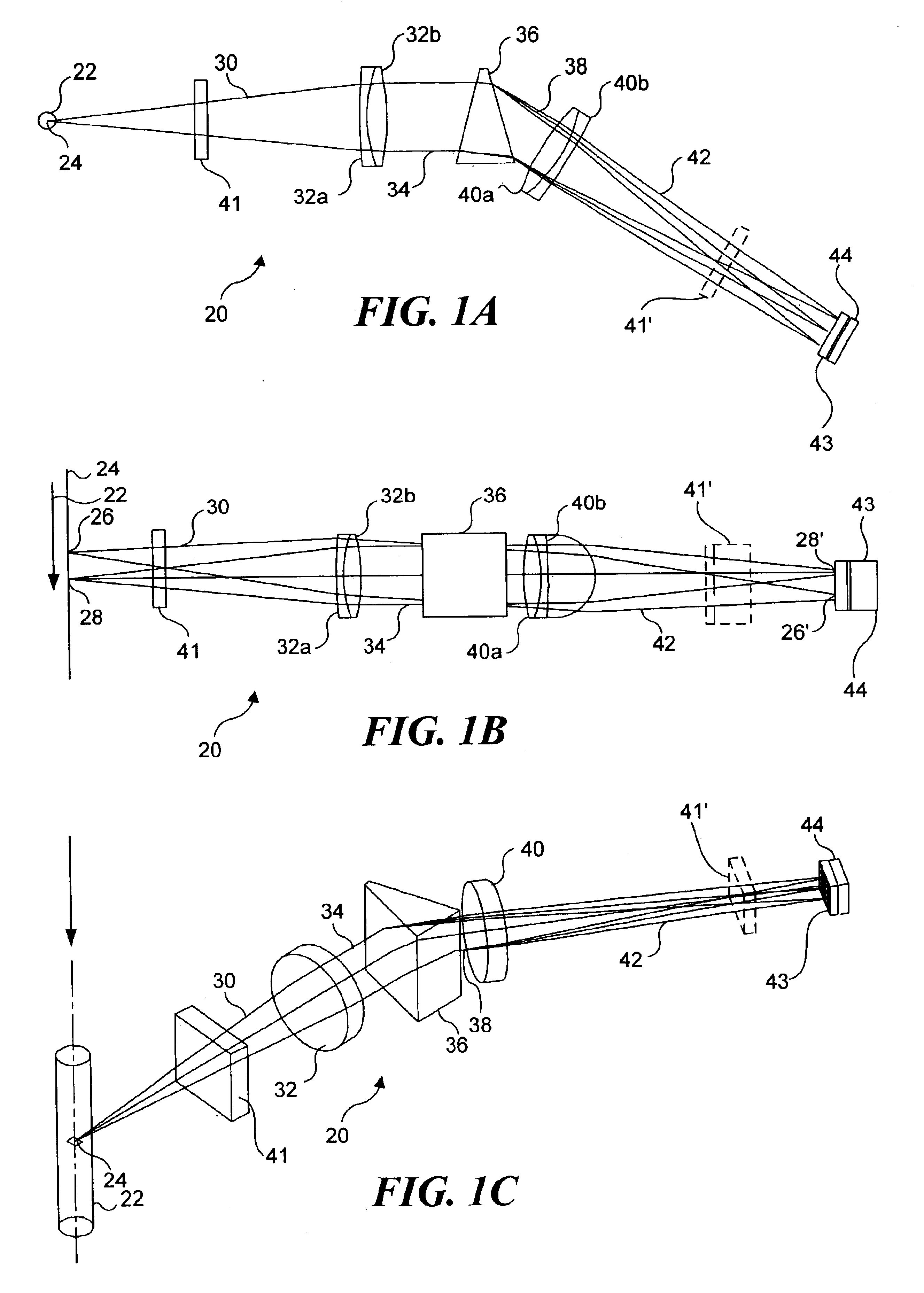 Alternative detector configuration and mode of operation of a time delay integration particle analyzer