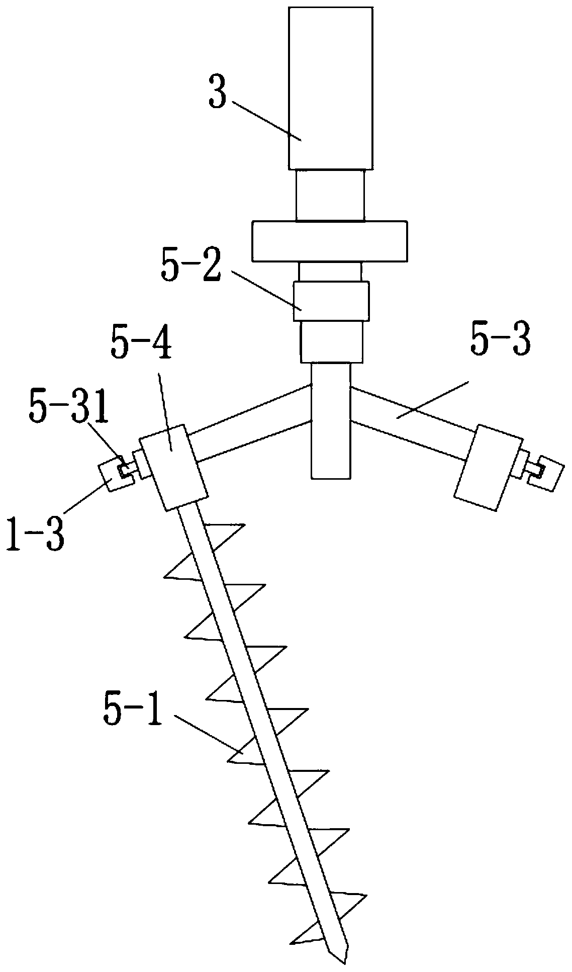 Conical dryer for treating waste resins with radioactivity