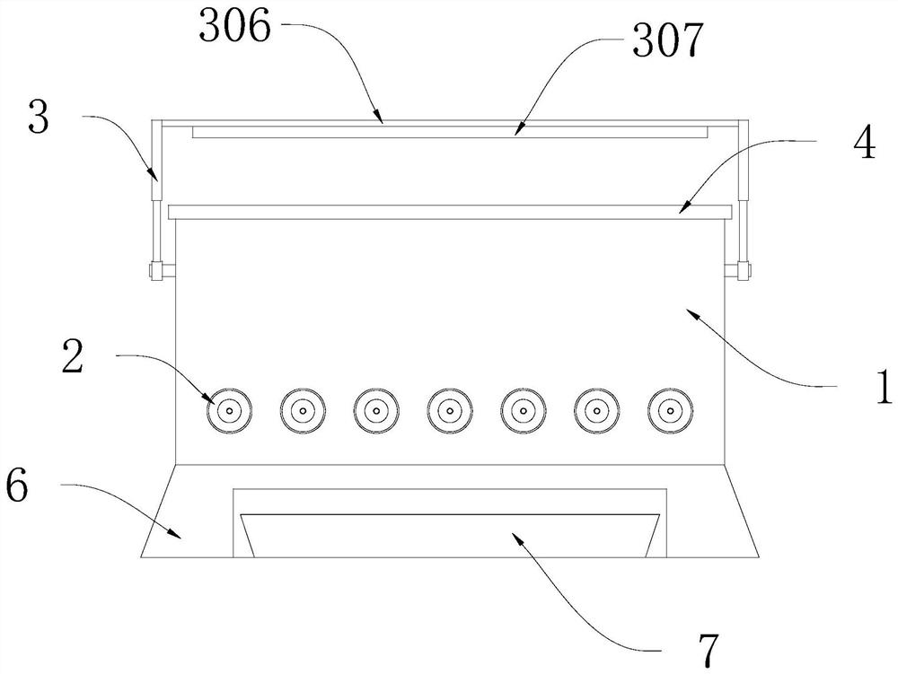 Planting box for placing earthworms